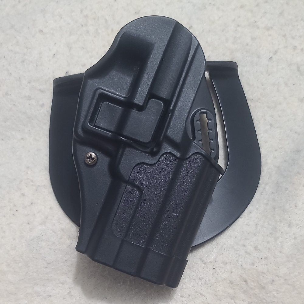 Blackhawk Close Quarters CQC Holster Right Hand Black 2100270 For Glock 17/22